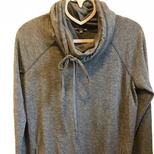 NWOT cowl neck hoody with pockets